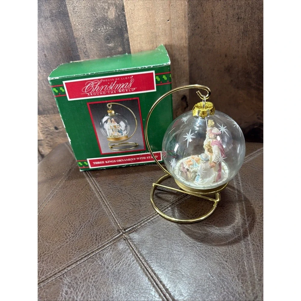 House of Lloyd Christmas Around The World 3 Kings Nativity Ornament 1994 Vintage